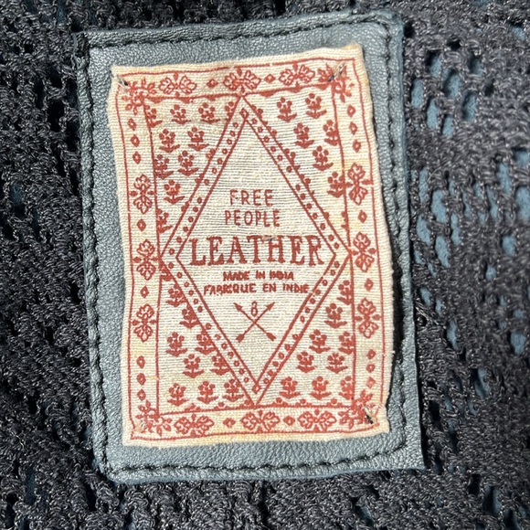 Free People Leather Jacket - Picture 7 of 9